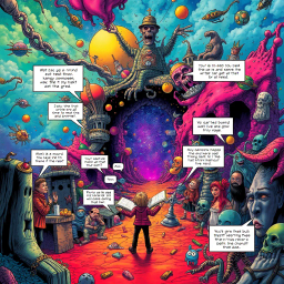 Chronicles of Chaos: Whose World is it, Anyway? - Text-based game