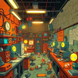 Whose Lab is it Anyway? - Text-based game