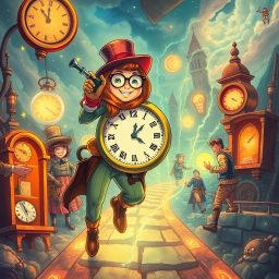 Chrono-Capers: Whose Time Is It Anyway? - Text-based game