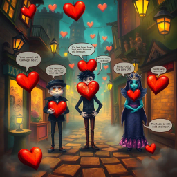 Whose Heart Is It Anyway? - Text-based game
