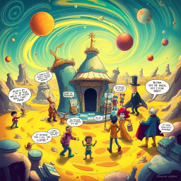 The Paradoxical Chronicles: Whose Quest Is It, Anyway? - Text-based game