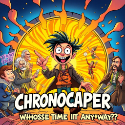 Chronocaper: Whose Time Is It Anyway? - Text-based game