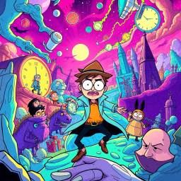 ChronoCaper: Whose Time Is It Anyway? - Text-based game