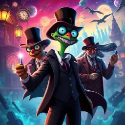 Chrono-Caper: Whose Time Is It Anyway? - Text-based game