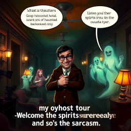 Whose Ghost Is It Anyway? - Text-based game