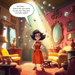 Whose Dust Is It Anyway? - Text-based game