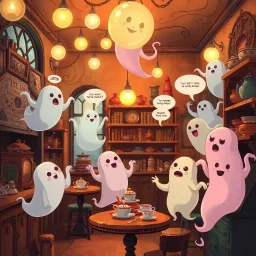 Whose Ghost Is It Anyway? - Text-based game