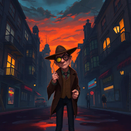 Whose Shadow is it Anyway? - Text-based game