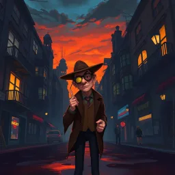 Whose Shadow is it Anyway? - Text-based game