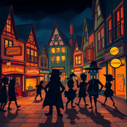 Whose Shadow Is It Anyway? - Text-based game