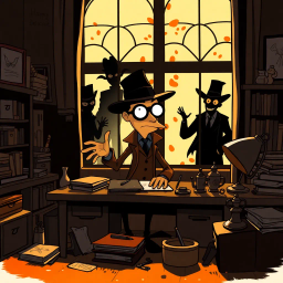 Whose Shadow Is It Anyway? - Text-based game