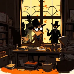 Whose Shadow Is It Anyway? - Text-based game