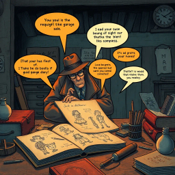 Whose Diary Is It Anyway? - Text-based game