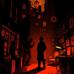 Whose Shadow Is It Anyway? - Text-based game