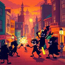 Whose Shadow is it Anyway? - Text-based game
