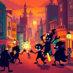 Whose Shadow is it Anyway? - Text-based game