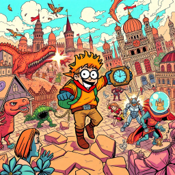 Chrono-Capers: Whose Time Is It Anyway? - Text-based game