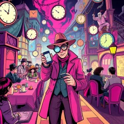 Chrono-Capers: Whose Time Is It Anyway? - Text-based game
