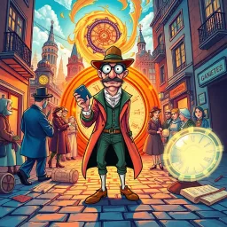 ChronoCaper: Whose Time Is It Anyway? - Text-based game