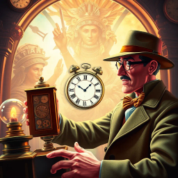 ChronoCaper: Whose Time Is It Anyway? - Text-based game