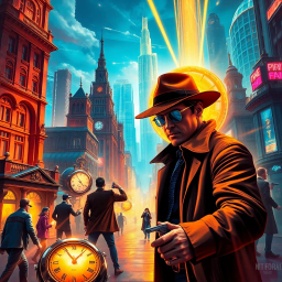 Chrono-Caper: Whose Time Is It Anyway? - Text-based game