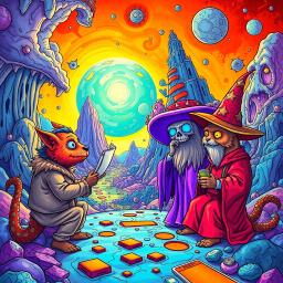 Multiverse Mayhem: Who's Reality Is It Anyway? - Text-based game