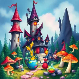 Spells & Shenanigans - Text-based game