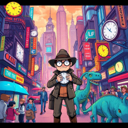 Chrono Caper: Whose Time Is It Anyway? - Text-based game