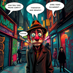 Whose Face Is This, Anyway? - Text-based game
