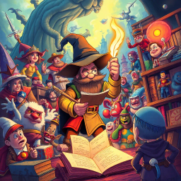 Chronicles of Chaos: Whose World is it Anyway? - Text-based game