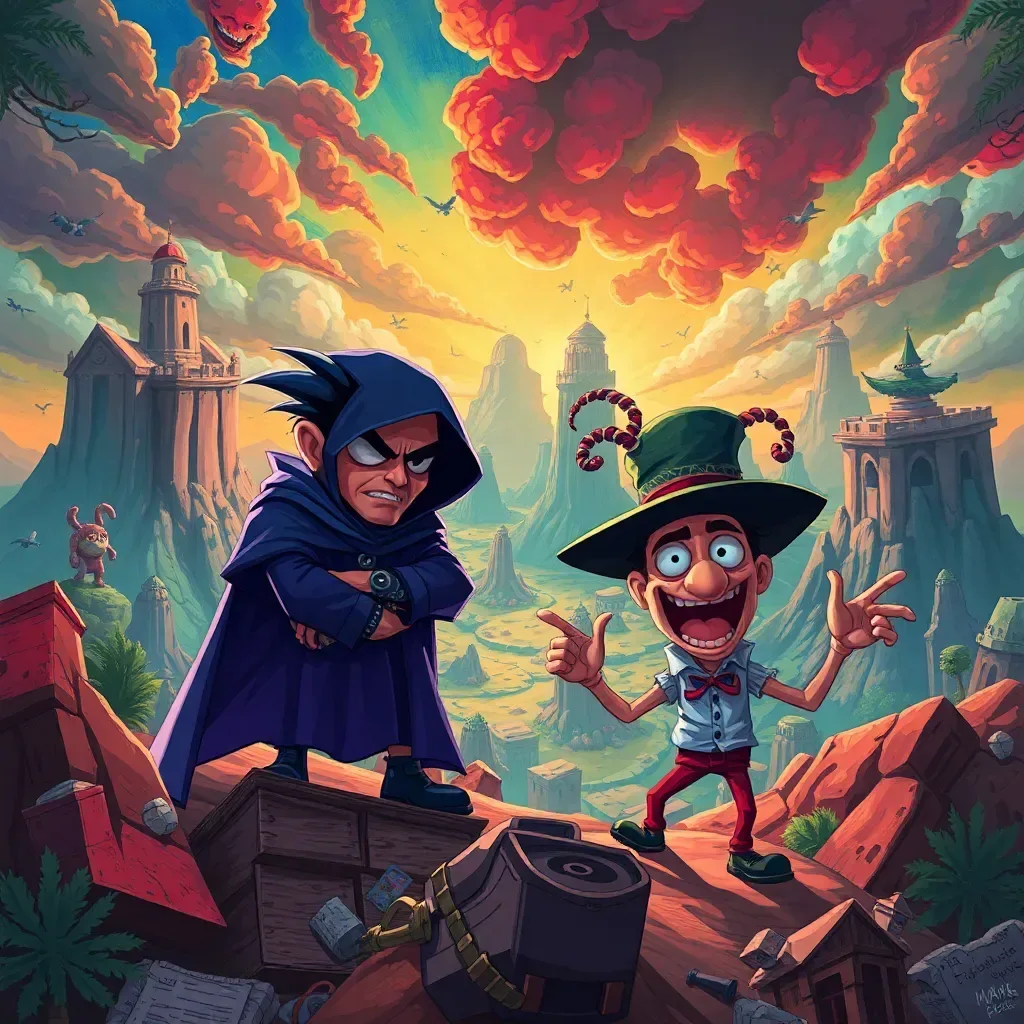 MetaMayhem: Whose Adventure Is It Anyway?