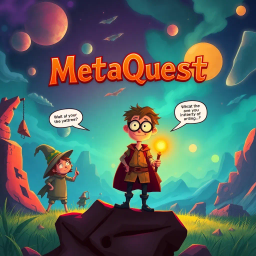 Metaquest: Whose Adventure is it Anyway? - Text-based game