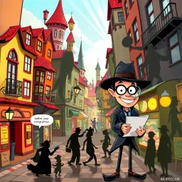 Whose Shadow Is It Anyway? - Text-based game