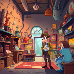 Whose Relic Is It Anyway? - Text-based game