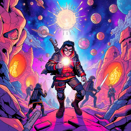 Spectrum Wars: Which Dimension Is It Anyway? - Text-based game