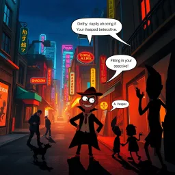 Whose Shadow Is It Anyway? - Text-based game