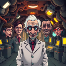 Whose Face Is It Anyway? - Text-based game
