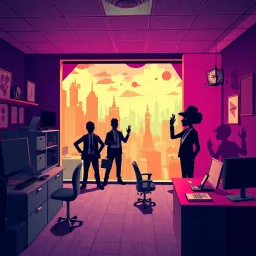Whose Shadow Is It Anyway? - Text-based game
