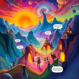 Spectrum War: Which Dimension Is It Anyway? - Text-based game
