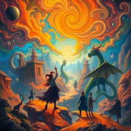 Chronicles of Chaos: Whose World Is It Anyway? - Text-based game
