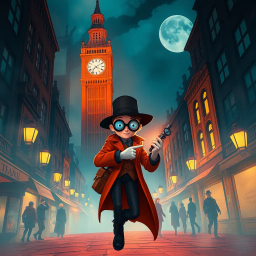 Chrono Caper: Time Heist Extravaganza - Text-based game