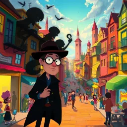 Whose Shadow Is It Anyway? - Text-based game