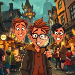 Whose Face Is It Anyway? - Text-based game