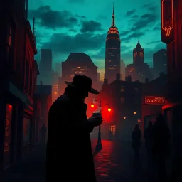 Whose Shadow Is That? - Text-based game