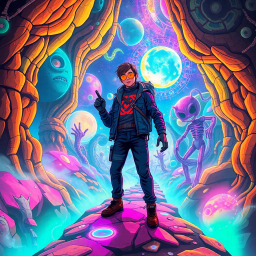 Spectrum Wars: Which Dimension Is It Anyway? - Text-based game