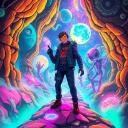 Spectrum Wars: Which Dimension Is It Anyway? - Text-based game