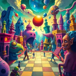 Spectrum Wars: Which Dimension Is It Anyway? - Text-based game