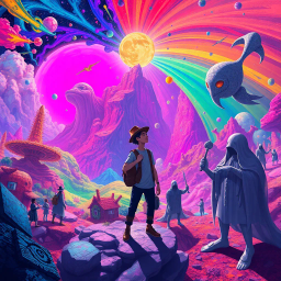 Spectrum Wars: Which Dimension Is It Anyway? - Text-based game