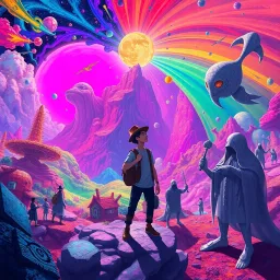 Spectrum Wars: Which Dimension Is It Anyway? - Text-based game