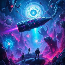 Spectrum Wars: Which Dimension is it Anyway? - Text-based game